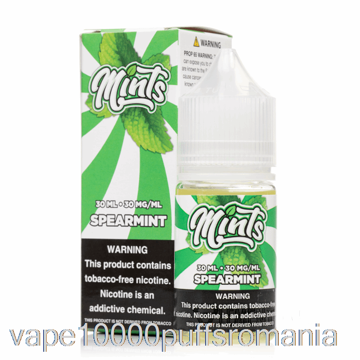 Vape Romania Saruri De Menta - Menta Vape Co - 30ml 30mg